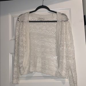 White Cardigan